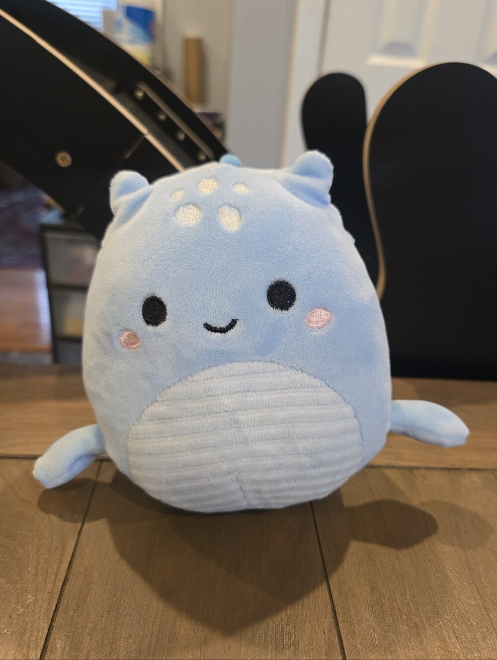 Blue Plush Loch Ness Monster Squishmallows Toy